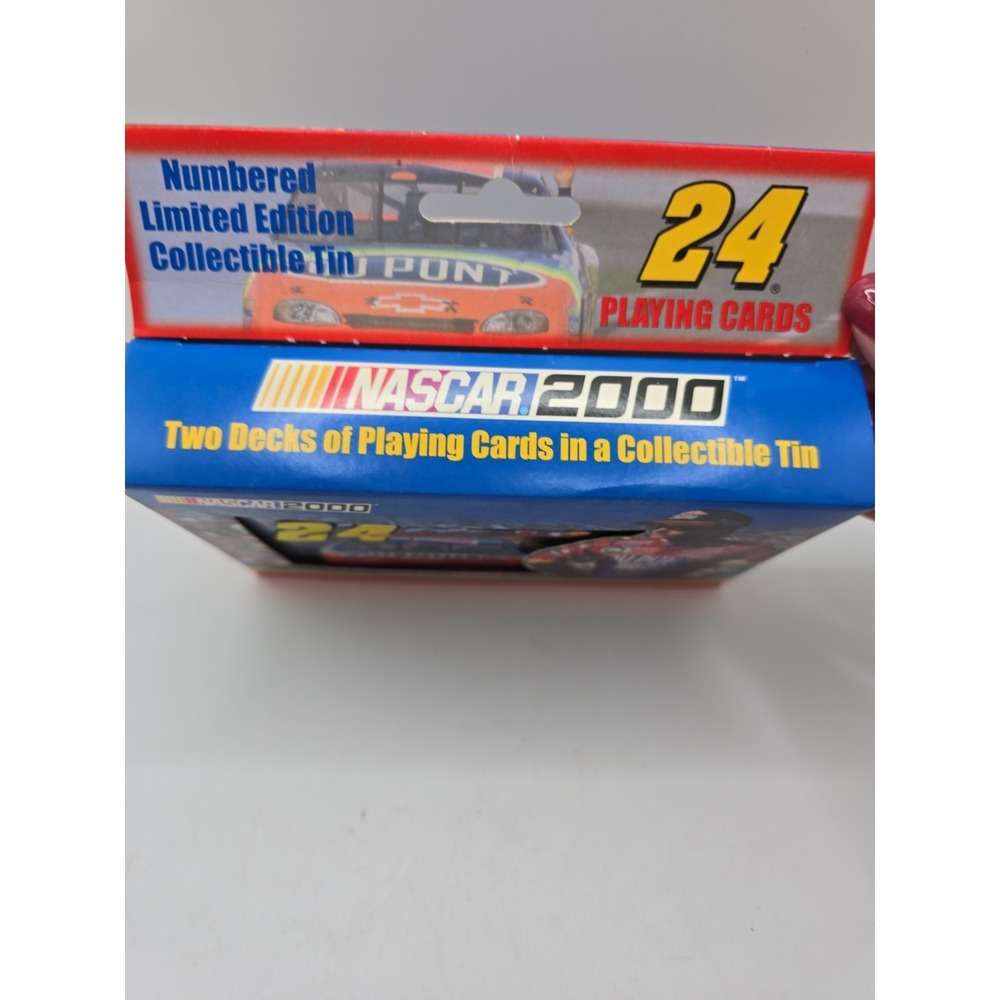 NASCAR's #24 Jeff Gordon Collectible Tin 2 Decks Playing Cards Limited Edition - Picture 2 of 5
